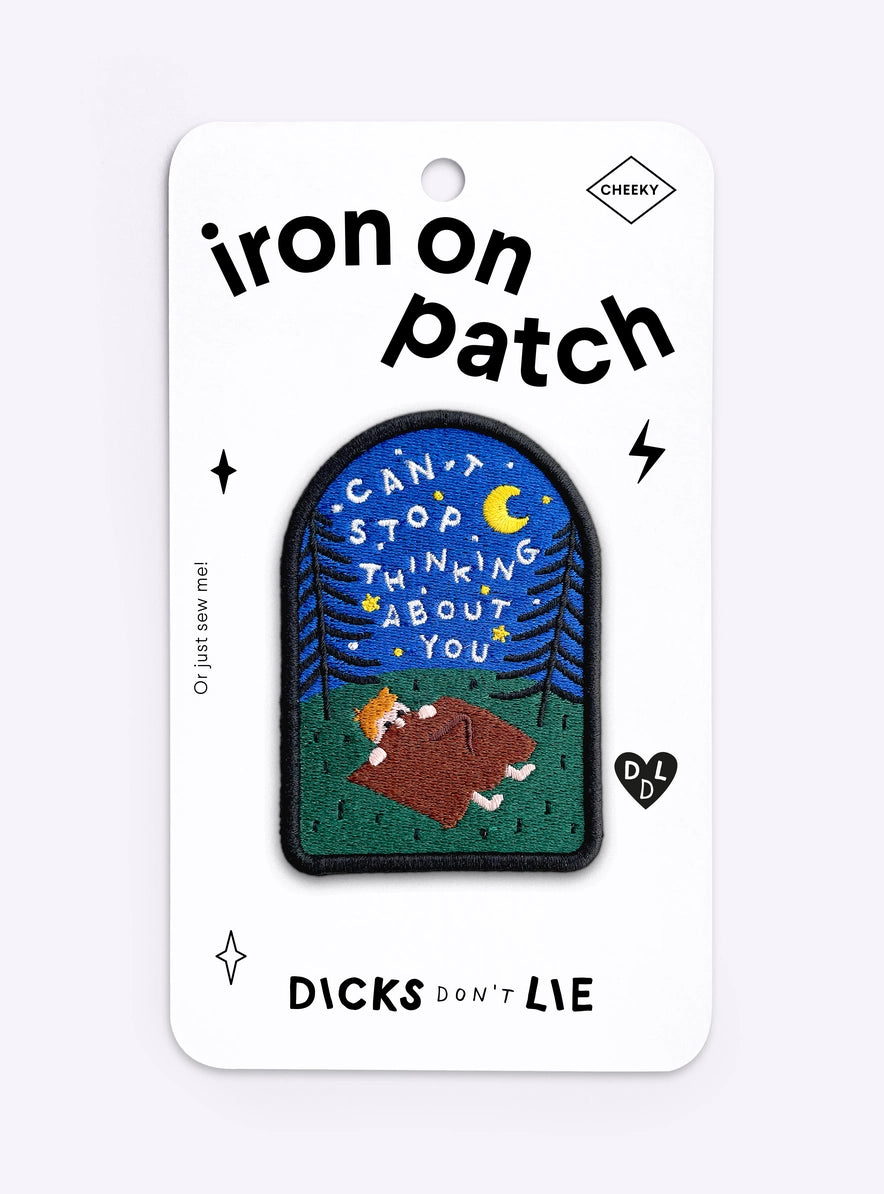 Iron-On Patch - Can't Stop Thinking About You