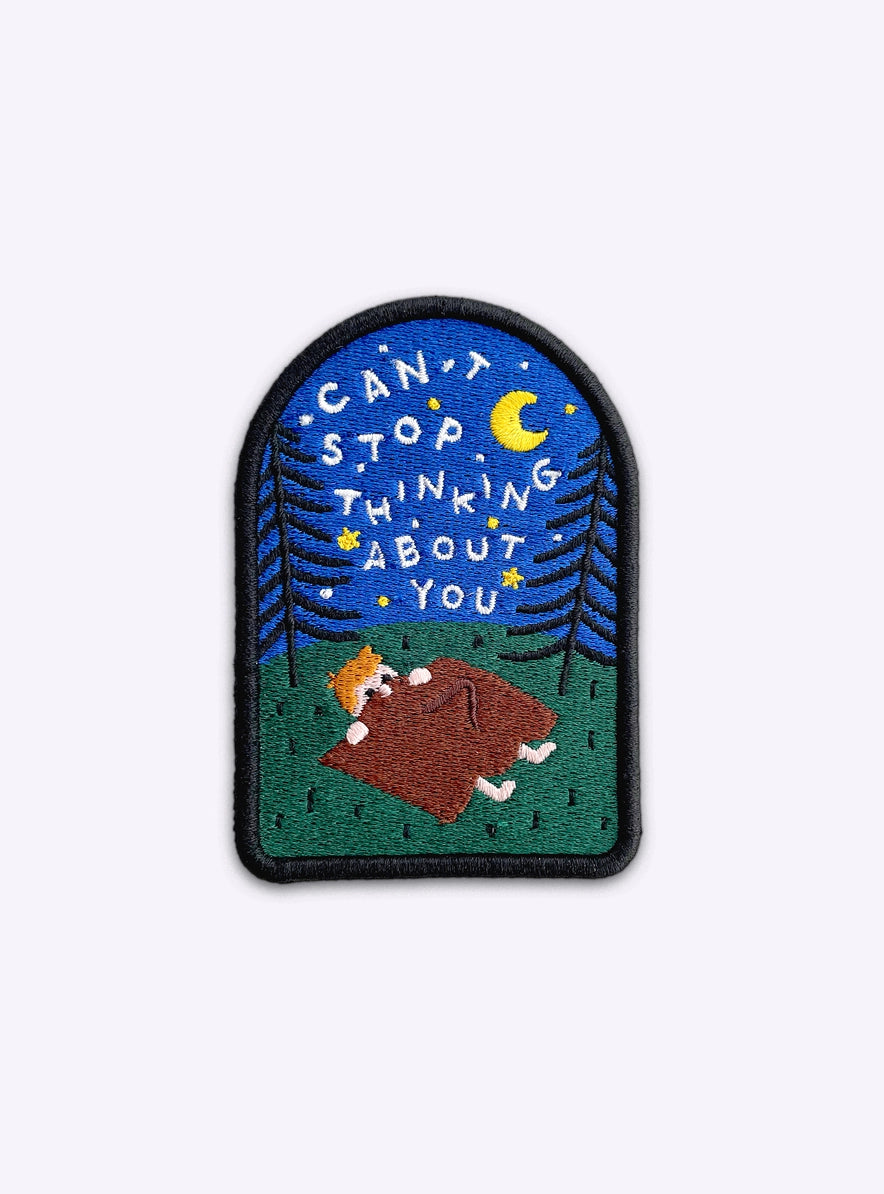 Iron-On Patch - Can't Stop Thinking About You