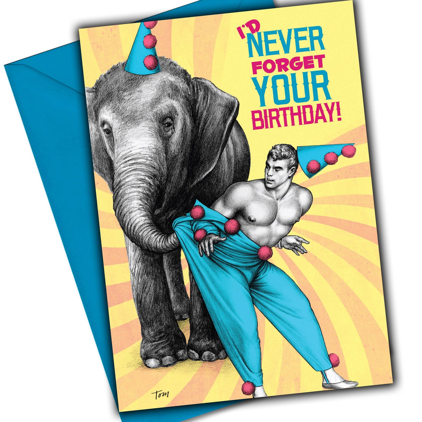 Greeting Card - Tom of Finland: Circus Birthday