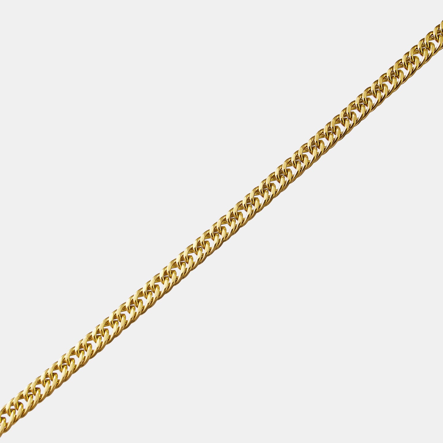 Mini Dick Curb Chain Necklace - Gold