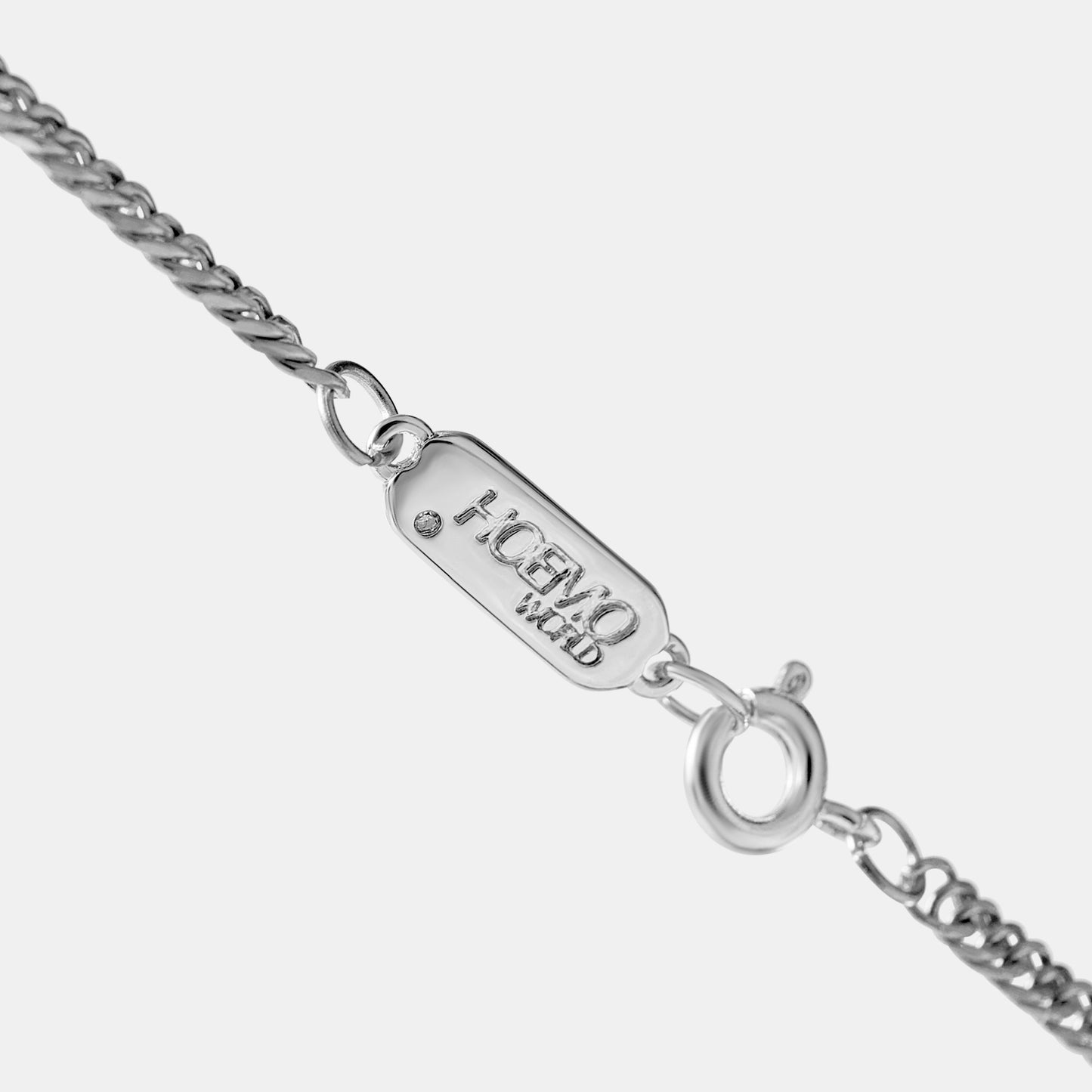 Mini Dick Curb Chain Necklace - Silver