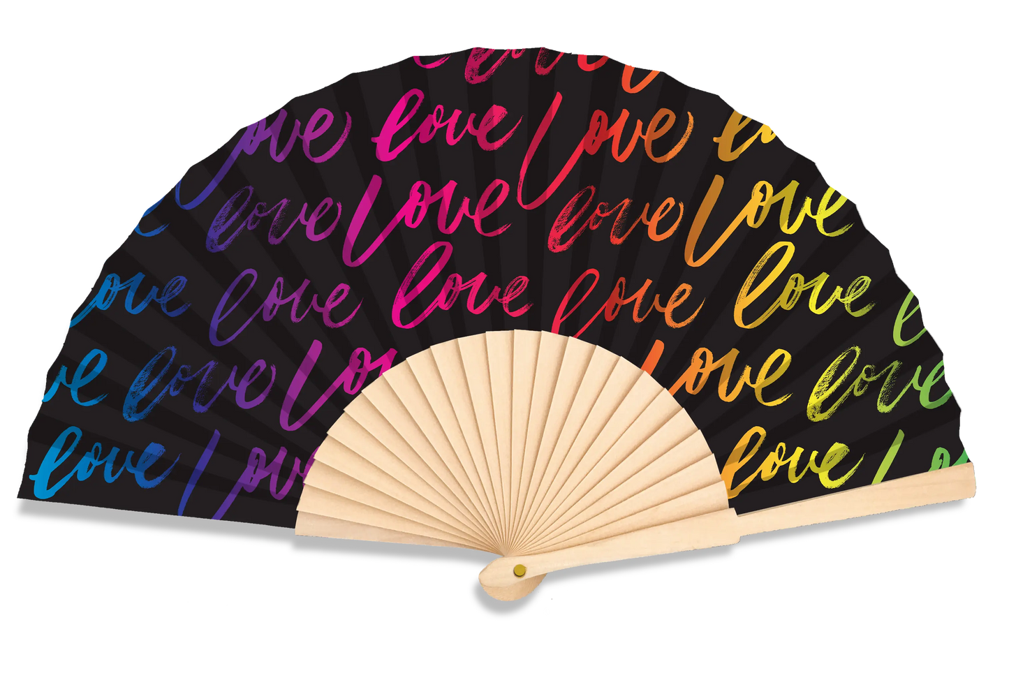 Hand Fan - Love Repeat