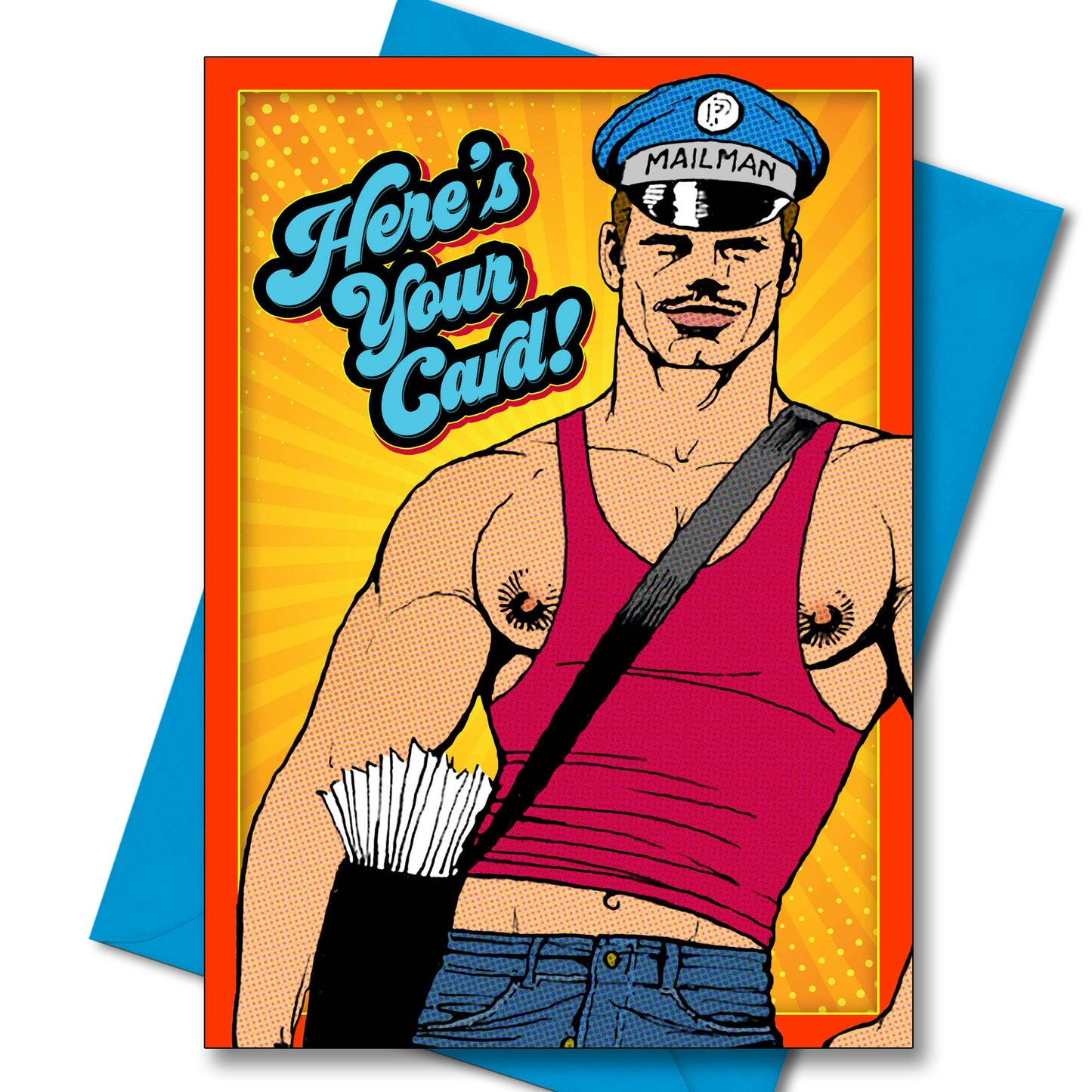 Greeting Card - Tom of Finland: Postman